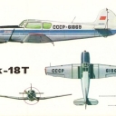 Airplanes Yak-18T