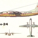 Passenger plane AN-24