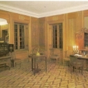 Peterhof, the Grand Palace. Oak cabinet of Peter 1