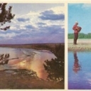 Velikiy Ustyug. Neighborhood of the city, on vacation