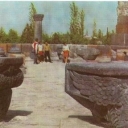 Armenia. The ruins of the temple of Zvartnots.
