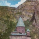 Armenia. Geghard monastery of the 12th century