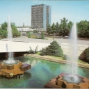 Tashkent. Administrative building on Lenin Square.