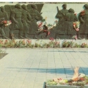 Omsk. Detail of the monument 