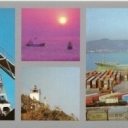 Nakhodka. At the dock dockyard. Morning in the roads.