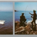 Primorye. Soviet border guards - Watch the motherland.
