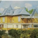 Penaty. View of the south side of the house.