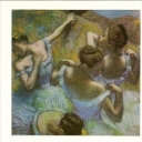 Degas' Blue Dancers. 