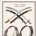 Sabres and cartouche Cossack regiments.