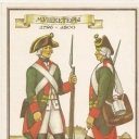 Musketeers of the Moscow garrison. 1796-1800