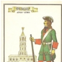 Fusilier Probrazhenskogo Life Guards regiment. 1700-1720