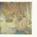 Maurice Denis, Spring Landscape with Figures (Sacred Mountai