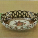 Biscuit-dish. Worcester. C. 1770.