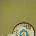 Cup and saucer.  Worcester. C.1775.