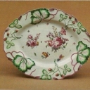 Dish. Longton Hall. C.1755.