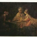 Rembrandt. Assur, Haman and Esther.
