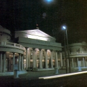Theater Solis, night view. Montevideo