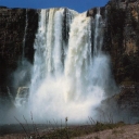 El Salto Chinak-Meru del río Aponguao