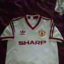 Tricou Manchester United - 1986 - 1988