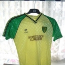 Tricou Norwich - 1986 - 1987