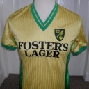 Tricou Norwich - 1987 - 1989