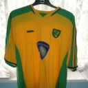 Tricou Norwich - 2003 - 2004