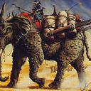 Trained Armodon
