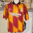 Tricou Bradford City - 1991 - 1993