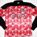 Tricou Grimsby Town - 1991 - 1992
