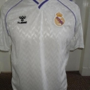 Tricou Real Madrid - 1986 - 1988