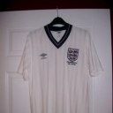 Tricou England - 1984 - 1987