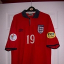 Tricou England - 1999 - 2001