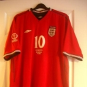 Tricou England - 2002