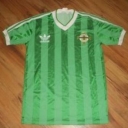 Tricou Northern Ireland - 1982 - 1984