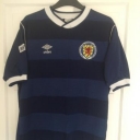 Tricou Scotland - 1986 - 1987