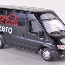 Ford Transit box wagon, Coca-Cola Zero, black