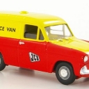 Ford Anglia box wagon, JCB - service Van, RHD