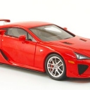 Lexus LFA, red, RHD