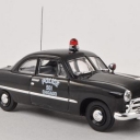 Ford customs 2-door, Chicago Police Department, police (US) 1949