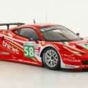 Ferrari 458 Italia GT2, No.58, team Luxury Racing, A.Beltoise / P.Thiriet / F.Jakubowski, 24h Le Mans 2011