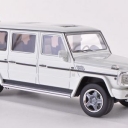 Mercedes G-Class AMG G63 Lang (W463), white