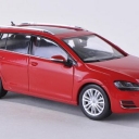 VW Golf VII Variant, red 2013