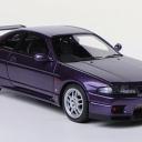 Nissan Skyline GT-R V-Spec (R33), met.-dark-purple, RHD 1995