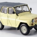 UAZ 469 Jeep, beige, with Closed canopy 1975