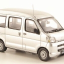 Daihatsu Hijet hybrid, silver 2009