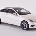 Mercedes E-Class Coupe, met.-white 2013