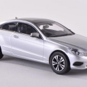 Mercedes E-Class Coupe, silver 2013