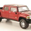 Hummer H3T, met. dark red 2008