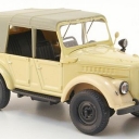 GAZ 69A, beige, closed