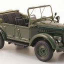 GAZ 69A, dark-green, open
